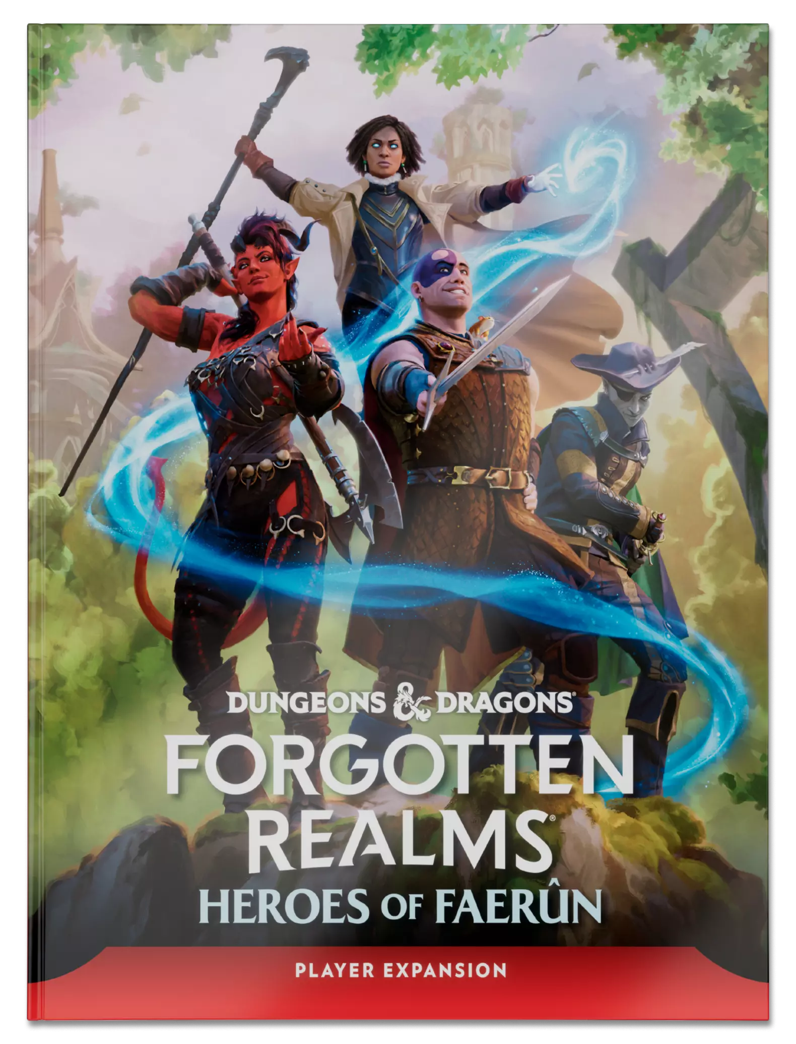 Offizielles Buchcover von Forgotten Realms: Heroes of Faerûn, englische Ausgabe
