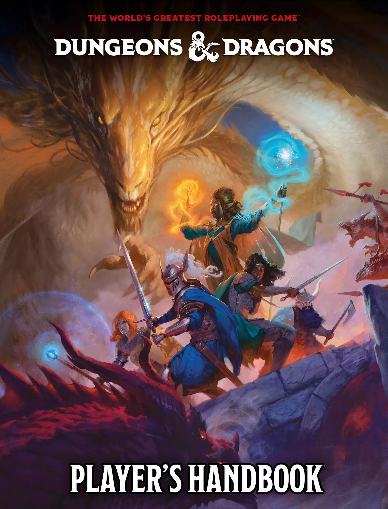 Dungeons & Dragons Player’s Handbook 2024, englische Ausgabe; Coverillustration von Tyler Jacobson