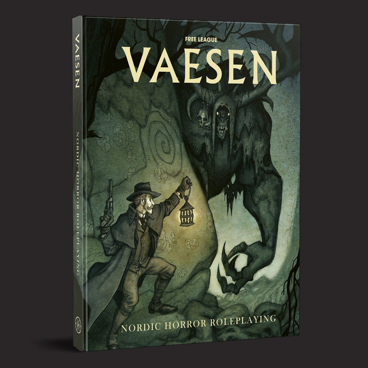 Vaesen, englisches Grundregelwerk; Coverillustration von Johan Egerkrans